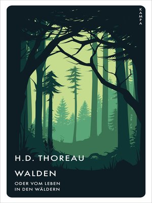 cover image of Walden oder vom Leben in den Wäldern